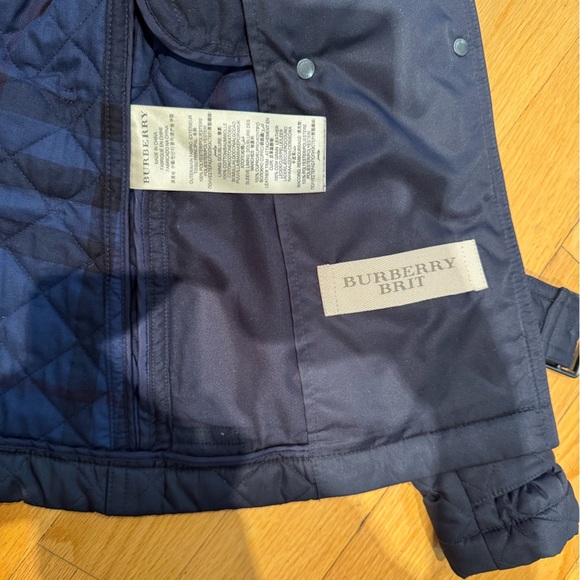 Burberry Brit navy quilted cozy jacket - Picture 8 of 11